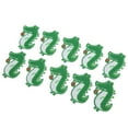 thumbnail image 2 of Parches Para Coser, Parches De Hierro De Estilo De Dibujos Animados 5,5x3,8 Cm/2,2x1,5 Pulgadas Patrón De Animales Verdes Para Mochilas Para Pantalones, 2 of 8
