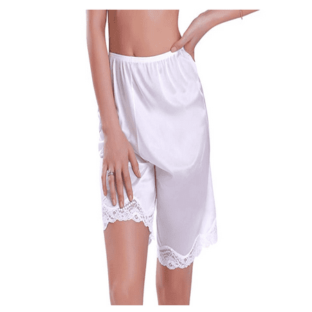 

Huyghdfb Women Classic Midi Pyjama Bottoms Summer Casual Soft Solid Lace Sleepwear