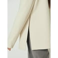 thumbnail image 5 of Elina fashion Female Blazer Terry Rayon Jacket Formal Office Suit Coat, 5 of 5