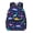Dinosaur Floral, variant on Black Fox Botanical Lightweight Casual Backpack Forest Animal Travel Daypack for Women Men Work Gift