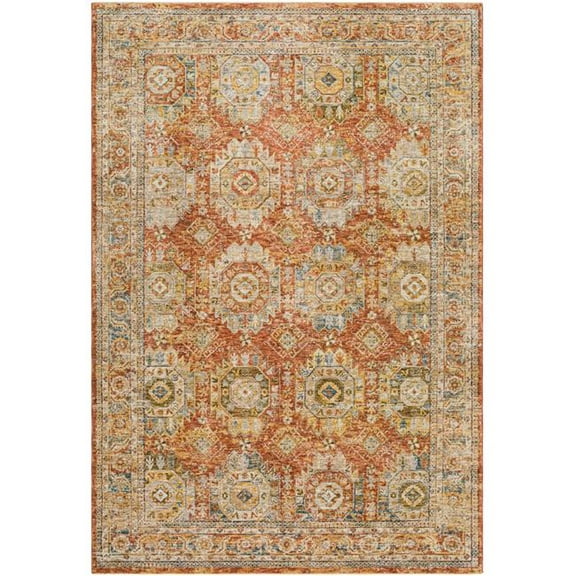 Surya Traditional Mona Lisa Polyester 6'7" Round Area Rugs MNI2305-67RD