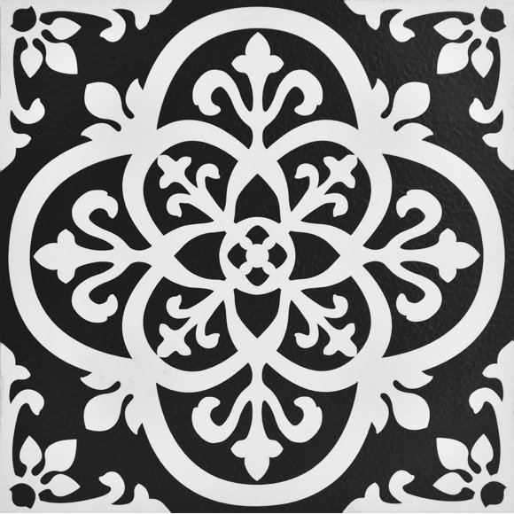 FloorPops Gothic Peel and Stick Floor Tiles Set of 20