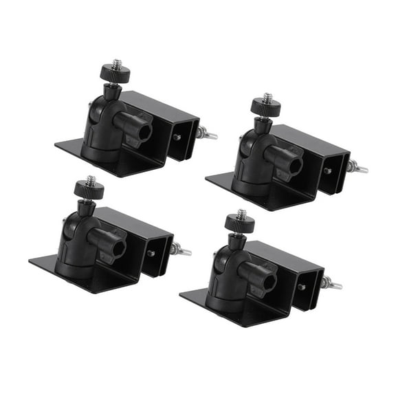 YIEMEEN 2/4pcs Multipurpose Solars Panel Gutter Mount Clip Aluminum Alloy Portable Designs for Enhances Sunlight Exposure