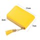 thumbnail image 2 of Hukapapa Bolso de tarjeta femenino pequeño bolso de tarjeta exquisito bolso de tarjeta de gran capacidad amarillo, 2 of 5