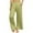 Green, variant on Uaswgudfs Women's Pajamas Relaxed-Fit Wide-Leg Sleep Pants with Elastic Waistband and Front Pockets for Cozy Home Fitness Comfort L
