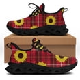 thumbnail image 1 of Chaussures Imprimées Tournesol Jaune pour Femmes Espadrilles de Course en Maille Légère Chaussures à Plateforme pour Femmes, 1 of 5