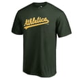 thumbnail image 2 of Men's Green Athletics Team Wordmark T-Shirt, 2 of 3