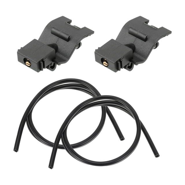 Kit de boquillas de limpiaparabris para Toyota 4Runner 2010-2017, boquillas de rociado de parabrisas, boquilla de rociado de limpiaparabris No. 8538130150, 2 piezas de manguera de 1 metro