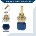 thumbnail image 3 of Sensor de temperatura del refrigerante del motor Unique Bargains No.22630JA10A/SU13458 Sensor de temperatura del agua para Nissan Altima S SL SR SV 2.5L L4 - Gas 2025 1 Pcs, 3 of 6