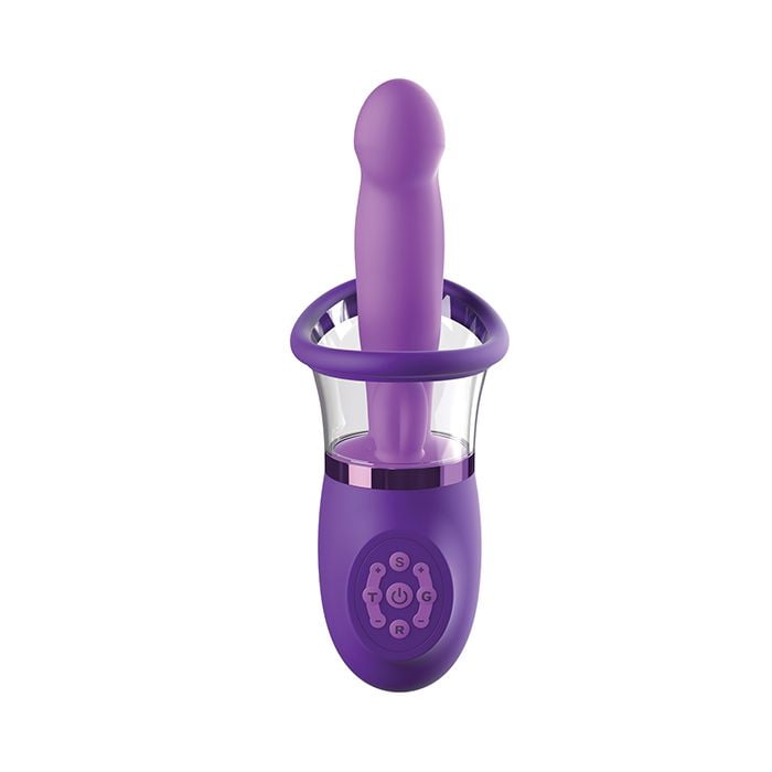 Fantasy for Her Ultimate Pleasure Pro Plus G-Spot Suction Vibrator, Purple  - Walmart.com