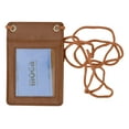 thumbnail image 6 of Moga Genuine High End Leather Neck Strap ID Badge Credit Card Holder Pouch Wallet 90561, 6 of 9