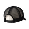 thumbnail image 4 of WITHMOONS NYC Hat New York City Meshed Adjustable Baseball Cap TRM1289 (Black), 4 of 5