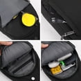 thumbnail image 7 of WATERFLY Unisex Anti Theft Travel Hiking Walking Sling Cross-Body Shoulder Chest Bag,Black, 7 of 7