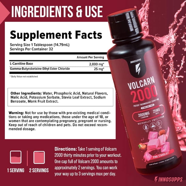 gbeec and l carnitine Basix L-Carnitine 3500 Liquid & Green Tea Extreme Nutritions InnoSupps Volcarn 2000 - L-CARNITINE
