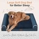 thumbnail image 2 of Cama ortopédica impermeable para perros medianos y grandes NANUYA color azul marino, 2 of 7