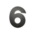 thumbnail image 1 of 8 In. Helvetica Modern Font Individual House Number 6, 1 of 1