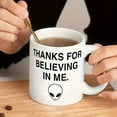 thumbnail image 5 of 1pc, Funny Alien Mug, Space Mug, Grunge Mug, Tumblr Mug, Mug Gift For Her, Gift For Friend, Cute Alien Mug With Alien Graphic Quote Mug, Funny Gift, Tea Cup, 11oz Ceramic Coffee Mug Double-sided, 5 of 8