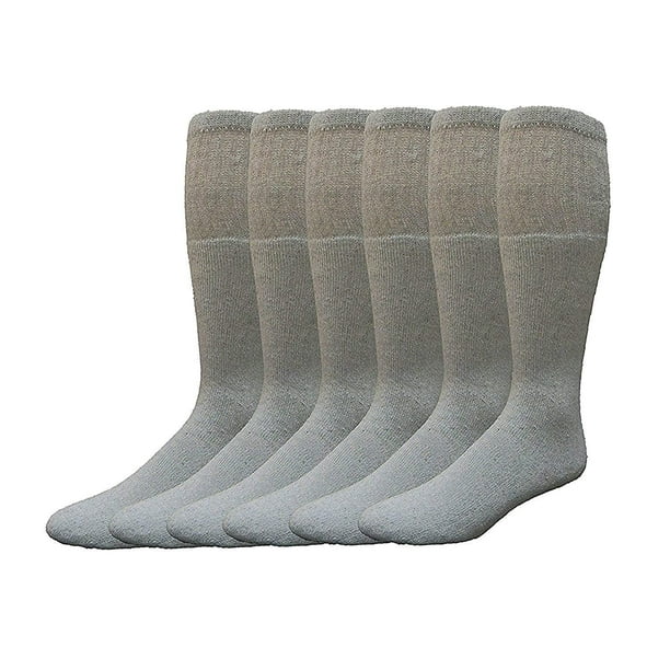 Wholesale Sock Deals 6 Pairs Value Pack of Wholesale Sock Deals Mens Cotton Tube Socks