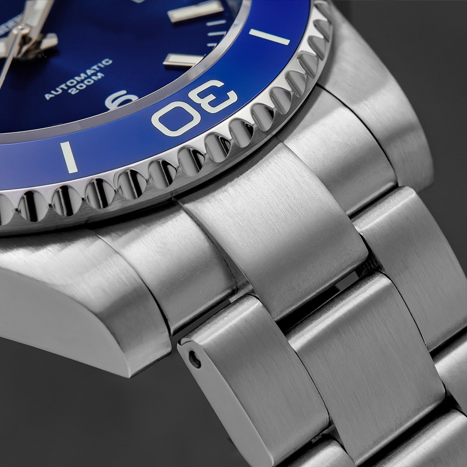 ADDIESDIVE Men's Automatic Diver Watch 200M Waterproof, Japanese Mechanical Movement, Sapphire Crystal & Ceramic Bezel, Super-LumiNova BGW9/C3, Stainless Steel Dive Watch