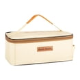 thumbnail image 3 of Bolsa de almacenamiento para tanque de gas de camping, bolsa utilitaria, contenedor para cubiertos con asa Beige, 3 of 9