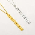 thumbnail image 6 of Zodiac Stainless Steel Gold Plated Necklace, 6 of 10
