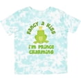 thumbnail image 3 of Inktastic Fancy a Kiss I'm Prince Charming Boys Toddler T-Shirt, 3 of 5