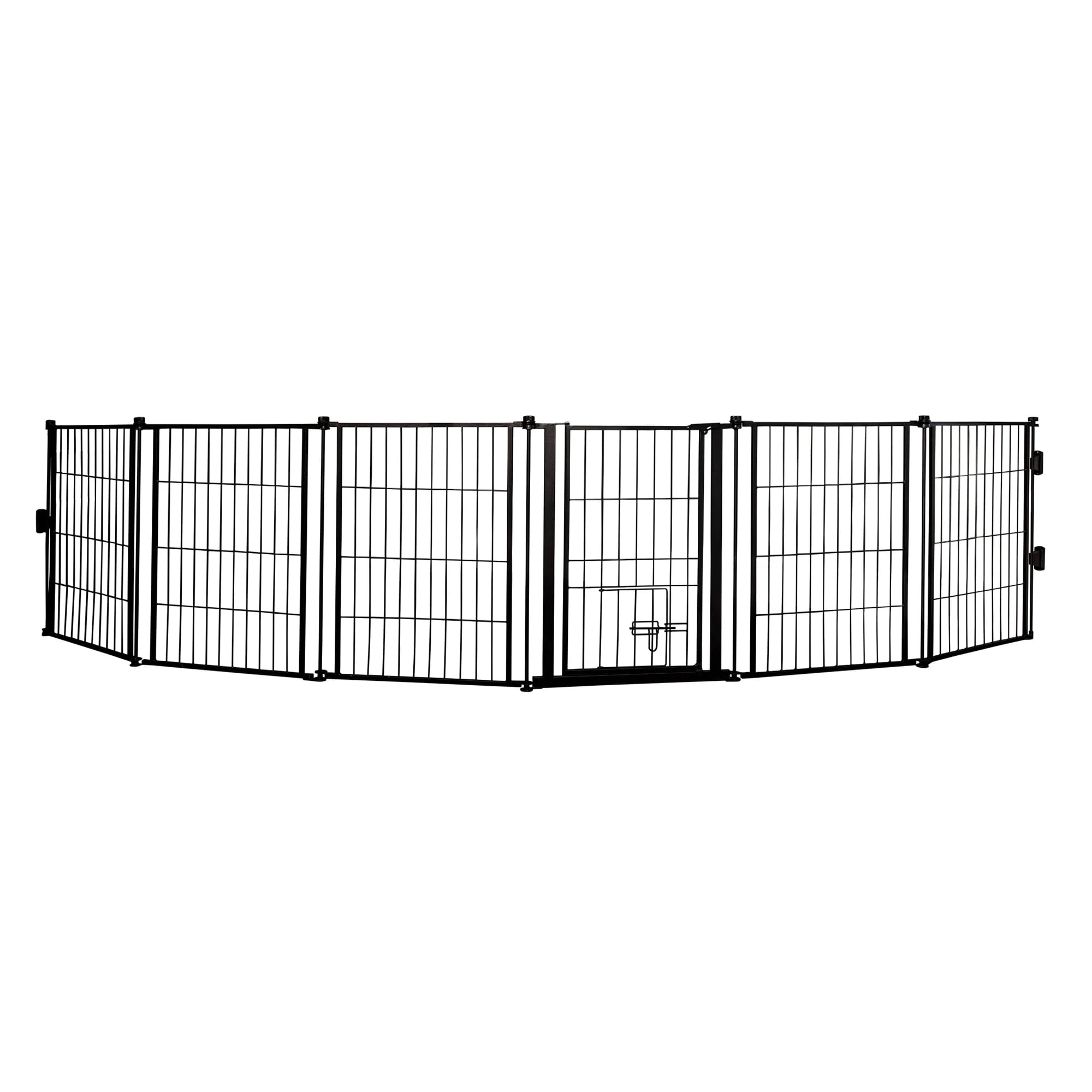 Carlson Pet Products Weatherproof Outdoor Super Pet Gate Black 28" x 144"