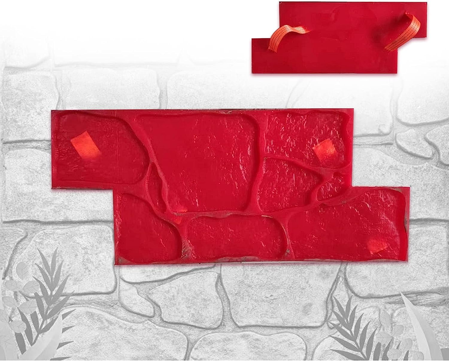 Realistic Concrete Texture Mat Concrete Seamless Stamp Mat Polyurethane