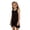 Black, variant on LRen Girls Sleeveless Ruffle Beach Dress Swim Cover Up Kids Summer Solid Color Swimsuit Soft Loose Coverup Twist Front Beach Dress