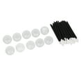 thumbnail image 4 of Kit de herramientas para varitas de lápiz labial desechables, aplicadores de brillo labial en frascos vacíos para cosméticos, diseñados para profesionales, 4 of 14