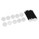 thumbnail image 4 of Kit de herramientas de varitas para lápiz labial, 50 varitas desechables para labios y 10 tarros vacíos para el hogar, bricolaje, viajes y salón de belleza, 4 of 8