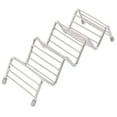 thumbnail image 4 of Support à Tacos, Plateau à Tacos en Acier Inoxydable Support à Tacos Assiettes à Tacos Support à Crêpes Support Vertical pour Barbecue Rangement pour Maison Cuisine Restaurant, 4 of 8