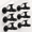 T shelf bracket-6.7 inch 6 pack(for 6"-12" board), variant on T shelf bracket 10.8 inch 8 pack(for 10"-20" board) industrial iron wall mount floating shelving
