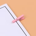 thumbnail image 4 of Minkissy 200pcs Photo Hanging Clips for Organizing Pictures Wood Material in Pink, 4 of 5