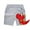 Grey, variant on Boy Shorts Summer Kids Boys Stereoscopic Cartoon Dinosaur Shorts Cotton Quarter Pants Lounge Shorts Black 4 Years-5 Years