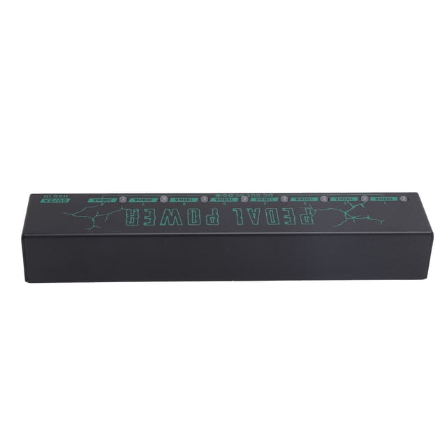 Effect Pedal Power Supply, Multifunctional Pedalboard Power Supply LED Indicators for Practice