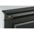 thumbnail image 5 of Roundhill Furniture Renova Vintage Black Wood Panel Bed, 5 of 6