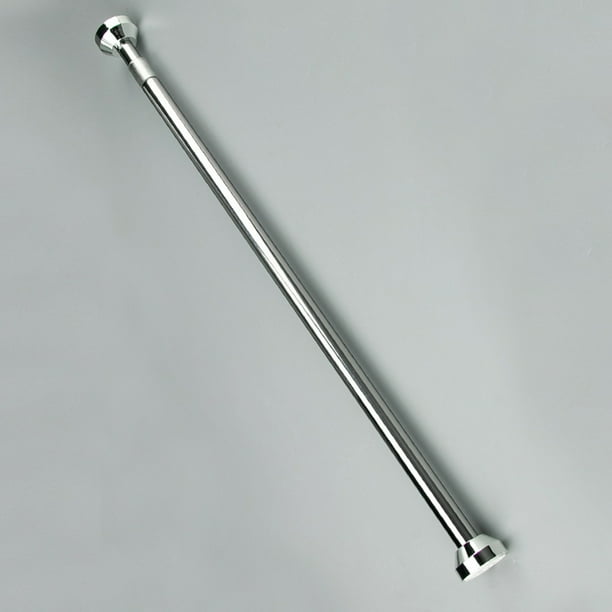 Barras De Cortina De Ducha Telescópicas 50-205cm cortina ajustable poste telescópico armario percha para baño Wdftyju Libre de BPA