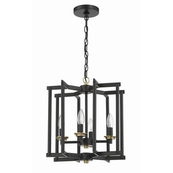 4 Light Cage Foyer-15.98 inches Tall and 13.98 inches Wide Bailey Street Home 139-Bel-4926490