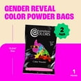 thumbnail image 2 of Chameleon Colors Pink Gender Reveal Powder - Bags of Pink Color Powder for Photography, Baby Girl Gender Reveal, Burnout, Birthday Party, Color Fun Run, Holi Festival, and More - 2 Pack of 1 lb. Bags, 2 of 7