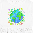 thumbnail image 4 of Inktastic Earth Day with Flowers Girls Toddler Dress, 4 of 5