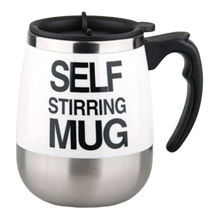 

Automatic Stirring Electric Magnetic Coffee Mug Ergonomic Handle One-key Start Self-Stirring 400ml Auto-Mixing Magnetic Water Mug
