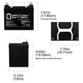 thumbnail image 2 of 12V 35AH SLA Battery Replacement for C&D Technologies DCS-33IT - 2 Pack, 2 of 6
