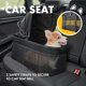 thumbnail image 4 of 3 in 1 Folding Dog Stroller,Pet Folding Stroller,4 Wheels Dog/Cat Puppy Stroller w/Removable Travel Carrier for Small/Medium Pet ShopWise Round, 4 of 6