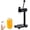 Black, variant on Manual Can Sealer Machine for Bottles & Aluminum Cans - Adjustable Height Home & Commercial Brewing Jar Capper Tool for Beer, Juice, Coffee, Soda, Drinks Black