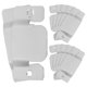 thumbnail image 1 of unbranded 12Ud Abrazaderas Para Sofá Seccional Plata Metal Robusto Soporte Estable Para, 1 of 8