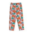 thumbnail image 4 of Naloa Hawaiian Style Print Women’s Ultra-Soft Comfy Pajama Lounge Pants with Pockets & Drawstring, 4 of 8