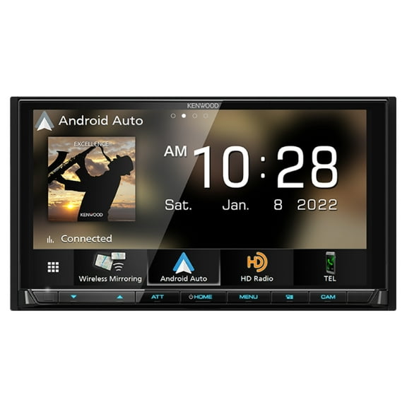Restored Kenwood DMX958XR 6.8" Multimedia Receiver w/ Android Auto & Android Auto (Refurbished)