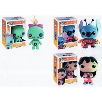 Funko Disney Lilo Stitch Scrump 3 75 Pop Figure 3pc Set