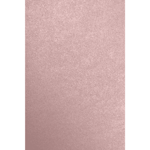 LUXPaper 12 x 18 Cardstock, 111lb Misty Rose Metallic, 50/Pack